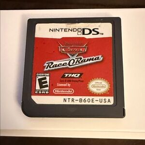 Nintendo DS Cars Race-O-Rama Game - Red and Gray

No case